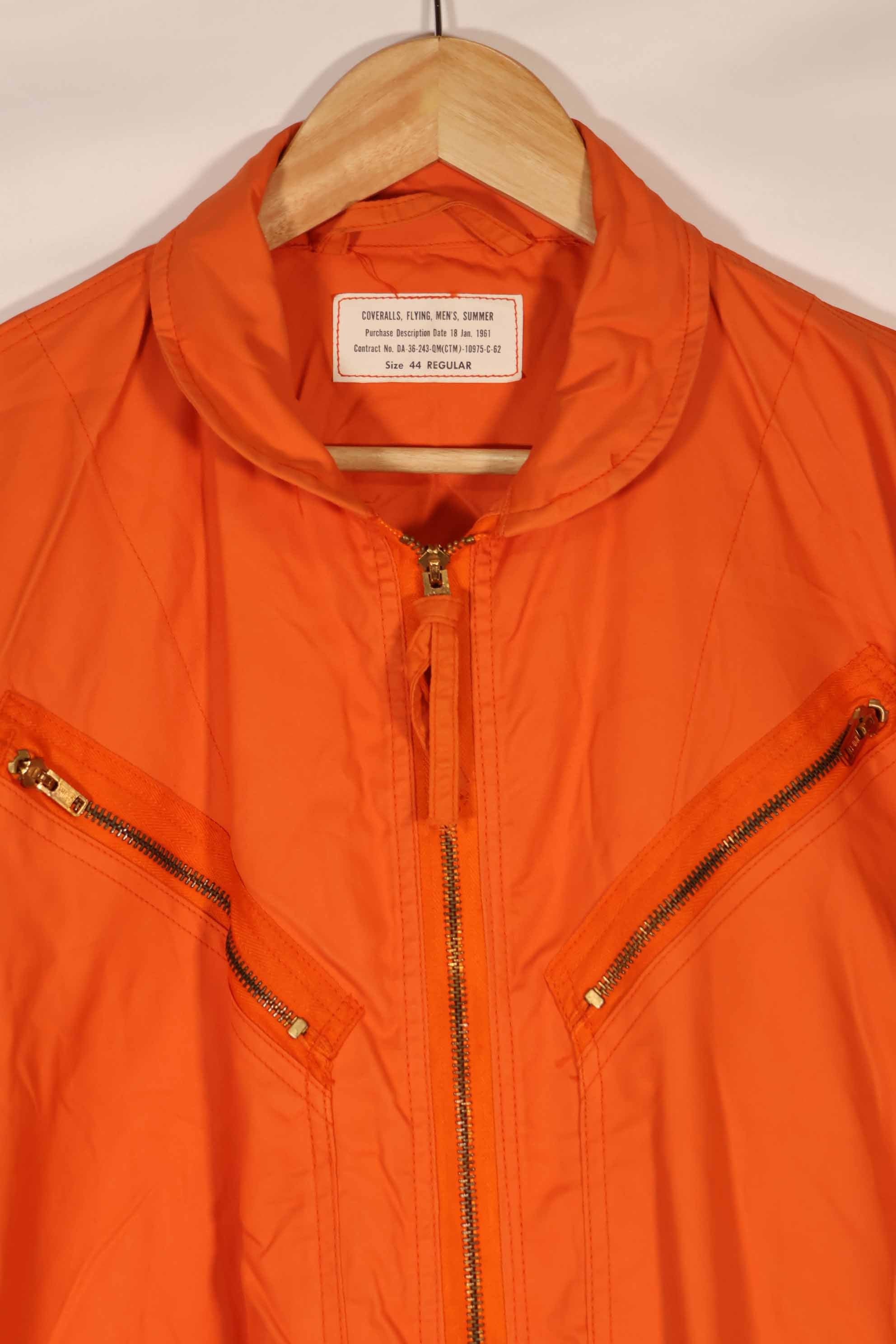 実物 1962年製 アメリカ空軍 USAF K2-B 未使用品 レスキューオレンジ色