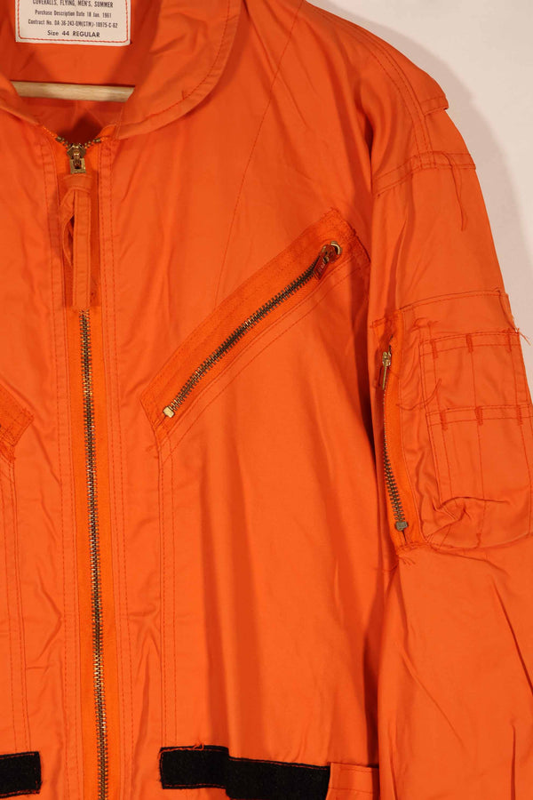 実物 1962年製 アメリカ空軍 USAF K2-B 未使用品 レスキューオレンジ色