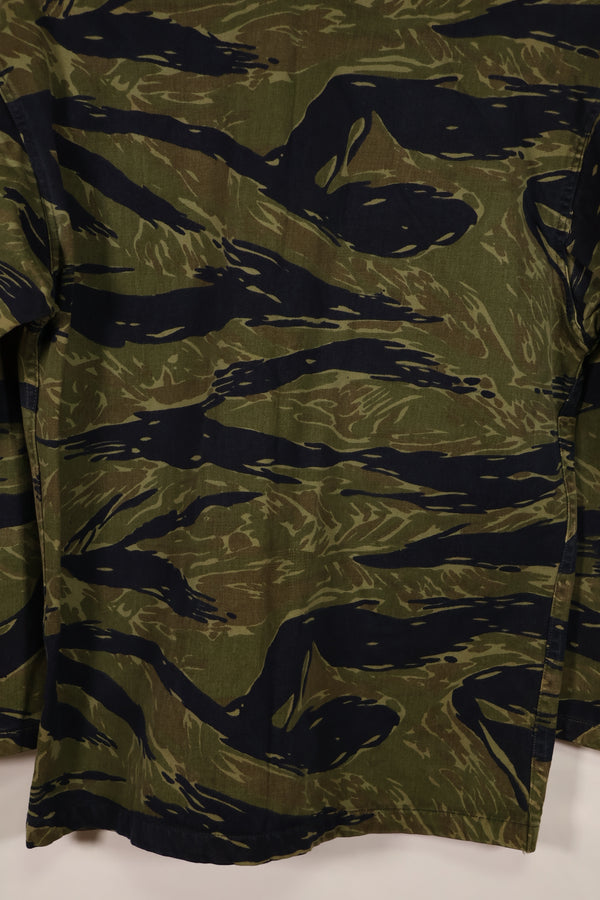 実物 タイガーストライプ TO78タイガー ジャケット 状態良い A-Lサイズ パッチ後付け