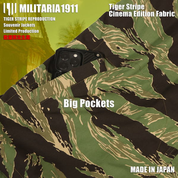 [Ships in early February 2027] MILITARIA 1911 2026 New Release  Tiger Stripe Cinema Edition Fabric  Souvenir Jacket