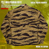 [Delivery in Early February 2027] MILITARIA 1911 2026 New Release   Gold Tiger Pattern Fabric   Souvenir Jacket