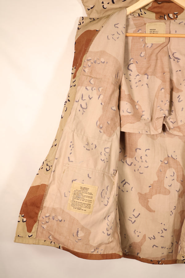 1983 Contract, M-R, U.S. Military, 6C Desert Pattern, Chocolate Chip Camo Jacket, Good Condition