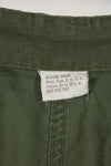 1969 4th Model Jungle Fatigue Pants, M-S, used, strong signs of use.