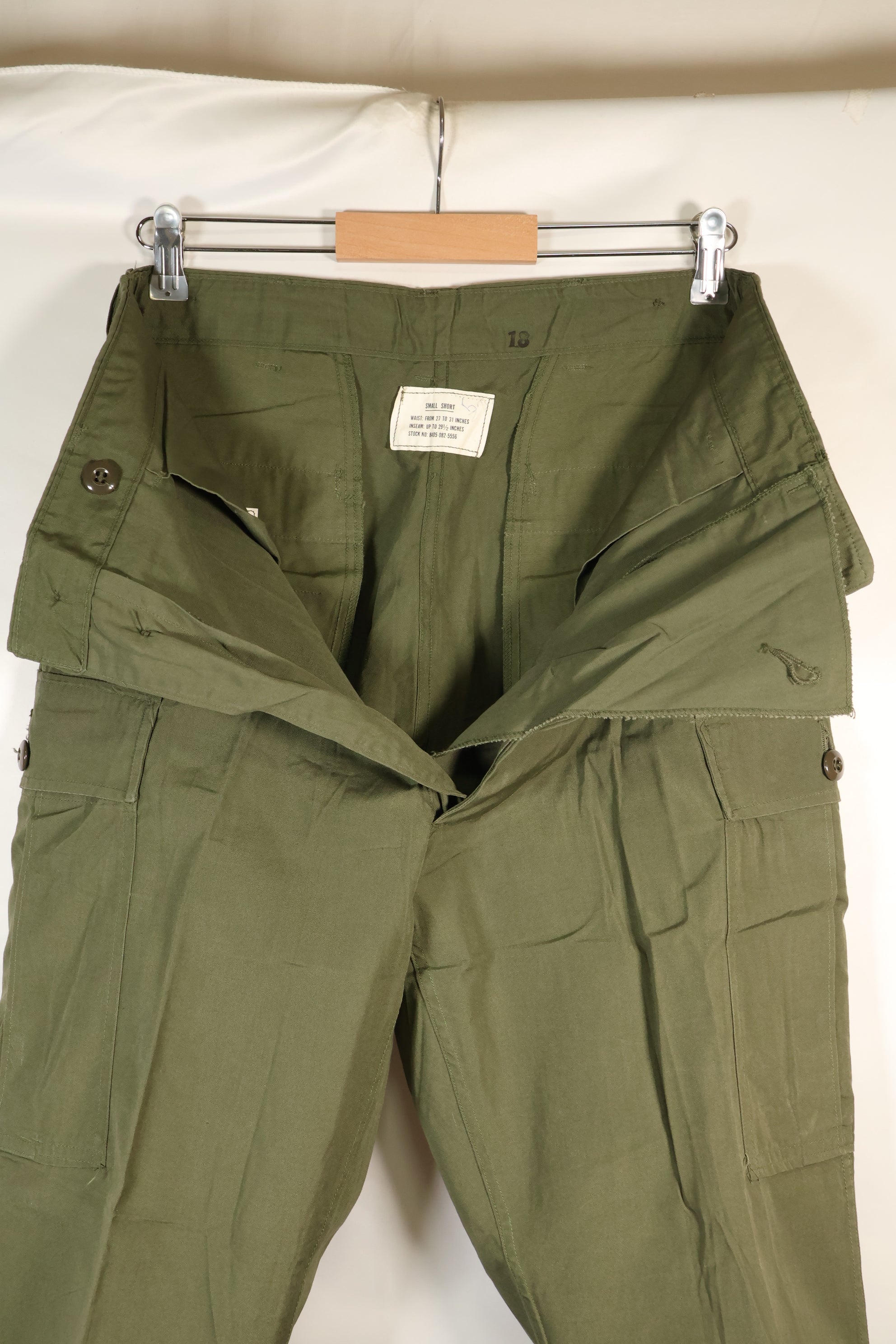 1964 Contract S-S Almost Never Used 1st Model Jungle Fatigue Pants