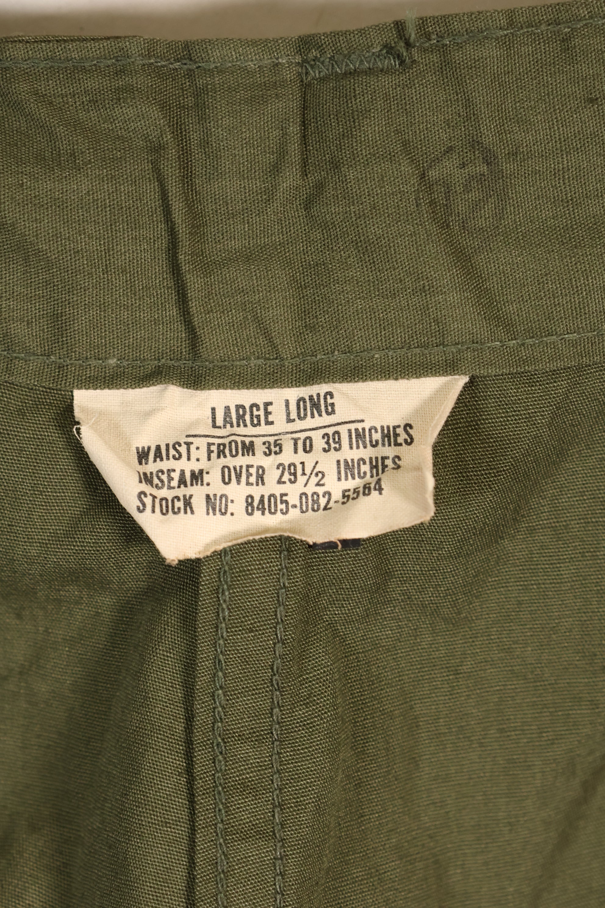 1967 Contract Deadstock L-L 3rd Model Jungle Fatigue Pants