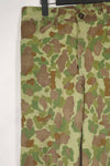 Real Fabric Frogskin Camouflage Pants Duck Hunter Used