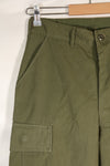 Estimated 1967 Contract S-R 3rd Model Jungle Fatigue Pants Non Rip Good Condition Used