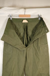 Estimated 1967 Contract S-R 3rd Model Jungle Fatigue Pants Non Rip Good Condition Used