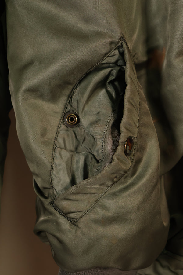 1964 Contract, LARGE, U.S. Air Force (USAF), MA-1 Flight Jacket, Mid-Period Model, Used