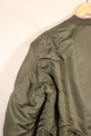 1964 Contract, LARGE, U.S. Air Force (USAF), MA-1 Flight Jacket, Mid-Period Model, Used
