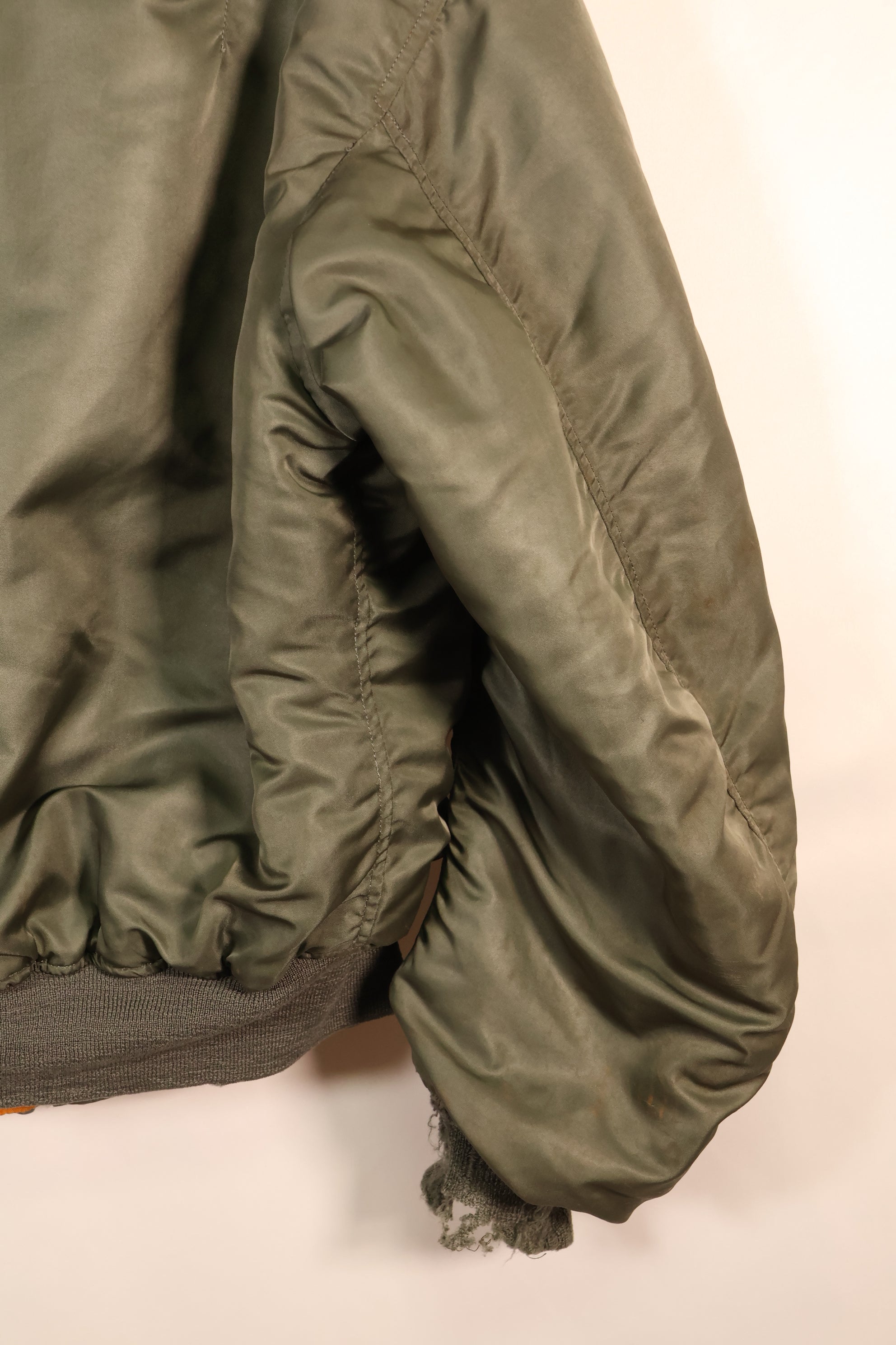 1964 Contract, LARGE, U.S. Air Force (USAF), MA-1 Flight Jacket, Mid-Period Model, Used