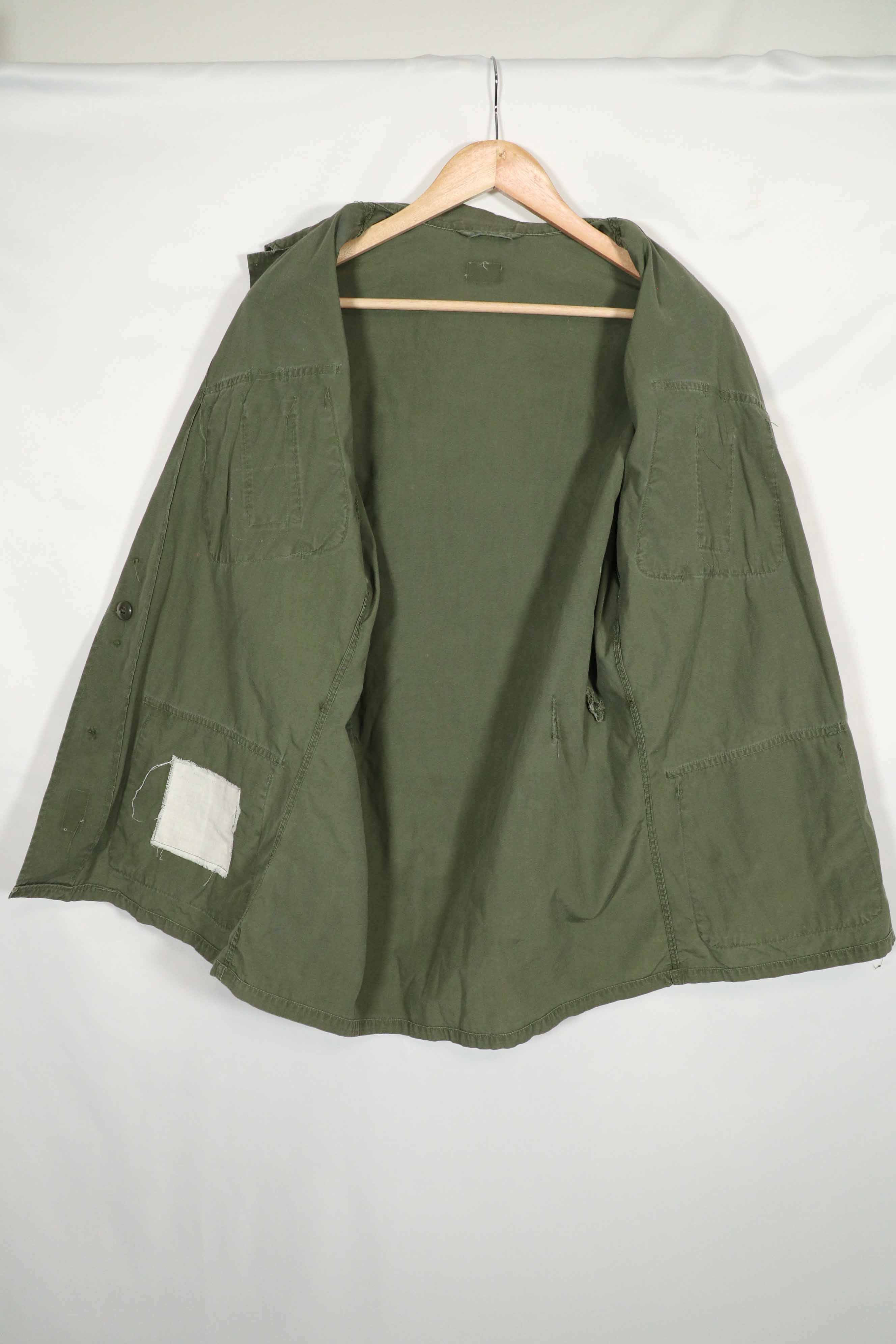 Real 1st Model Jungle Fatigue Jacket, estimated Small size, used.