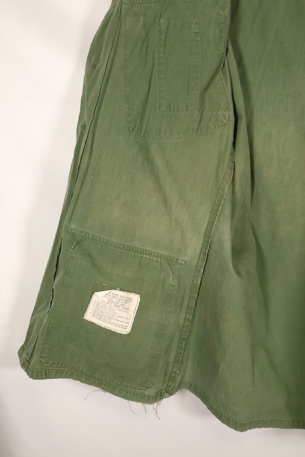 1967 Contract Estimated S-R 3rd Model Jungle Fatigue Jacket 73rd Surveillance Airplane Company  Patch First Attached Used