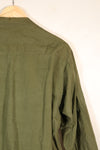 1969 Contract, M-L, 4th Model Jungle Fatigue Jacket, Green Beret Specification, Patches Added Later, Used