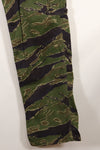 Real tiger stripe pants, gold tiger derived pattern, missing button, almost unused.