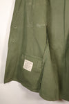 1968 Contract, S-R, USAF, 4th Model Jungle Fatigue Jacket, Short-Sleeve Custom, Used