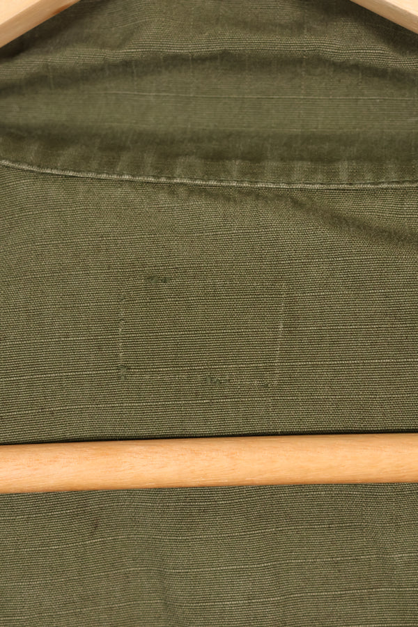 1969 Contract, Presumed S-R, 4th Model Jungle Fatigue Jacket, Patches Added Later, Used