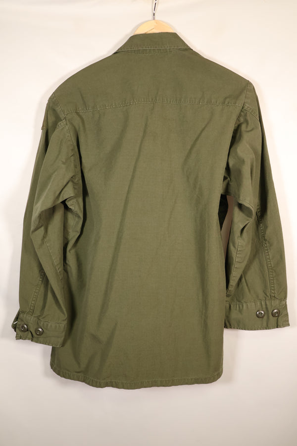 1969 Contract, Presumed S-R, 4th Model Jungle Fatigue Jacket, Patches Added Later, Used
