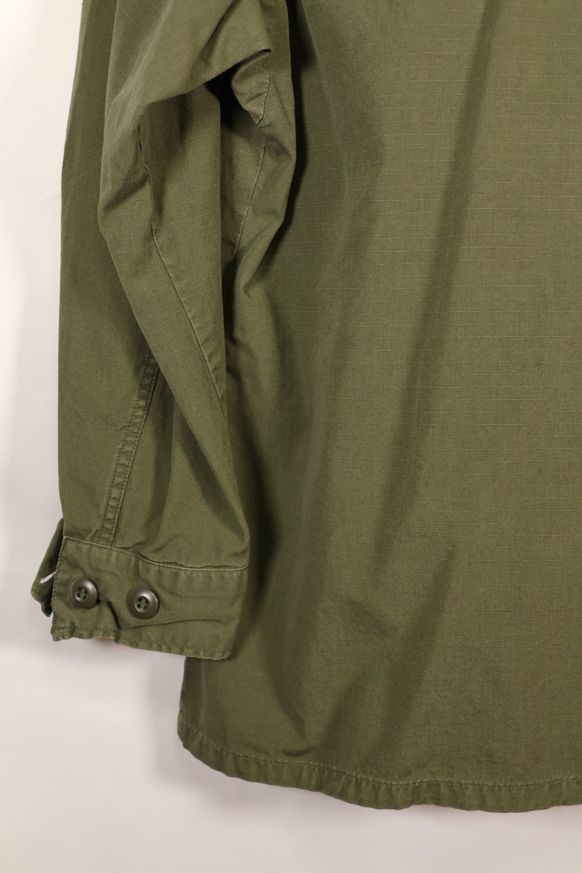 1969 Contract, Presumed S-R, 4th Model Jungle Fatigue Jacket, Patches Added Later, Used