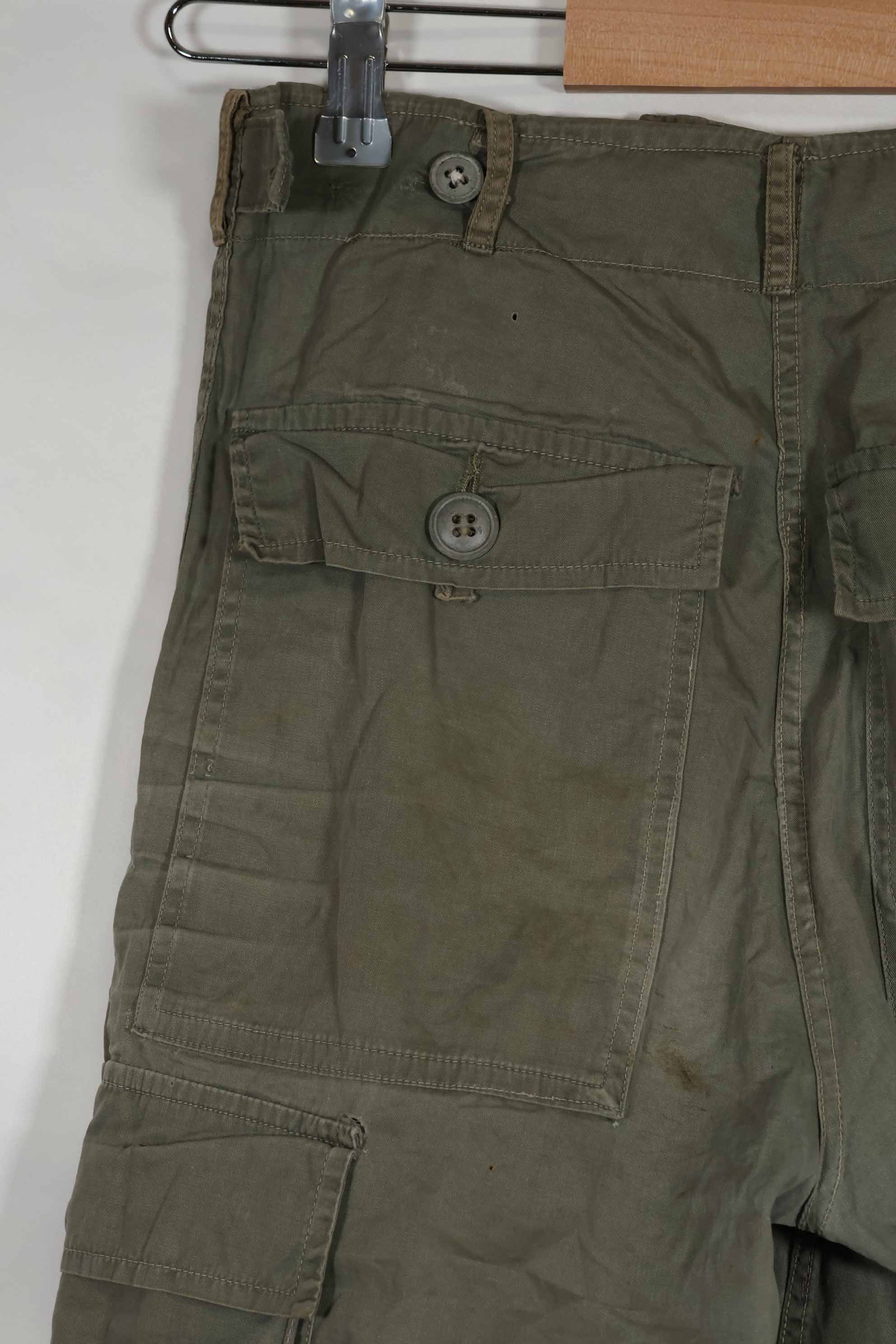 Late 1960s MACV SOG Indigenous CISO jungle trousers, used