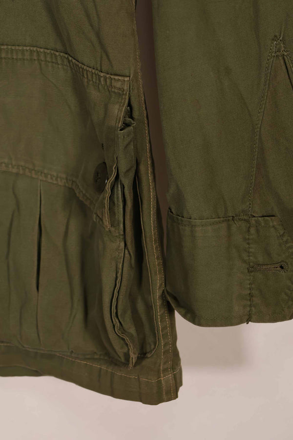 Real 1st Model Jungle Fatigue Jacket, repaired and refitted, used.