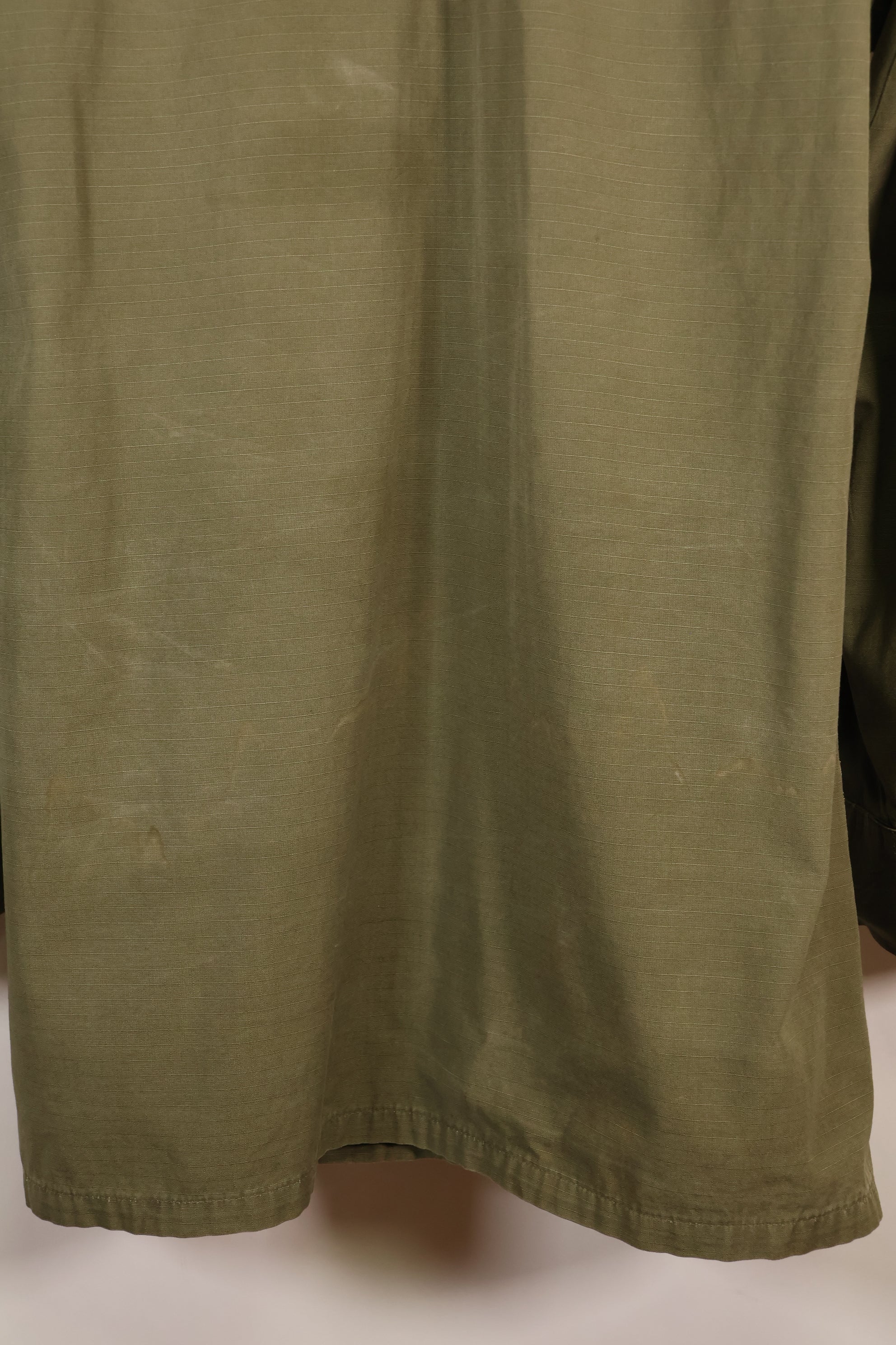 Late 1960s, S-L, U.S. Military, 4th Model Jungle Fatigue Jacket, with added patches, used