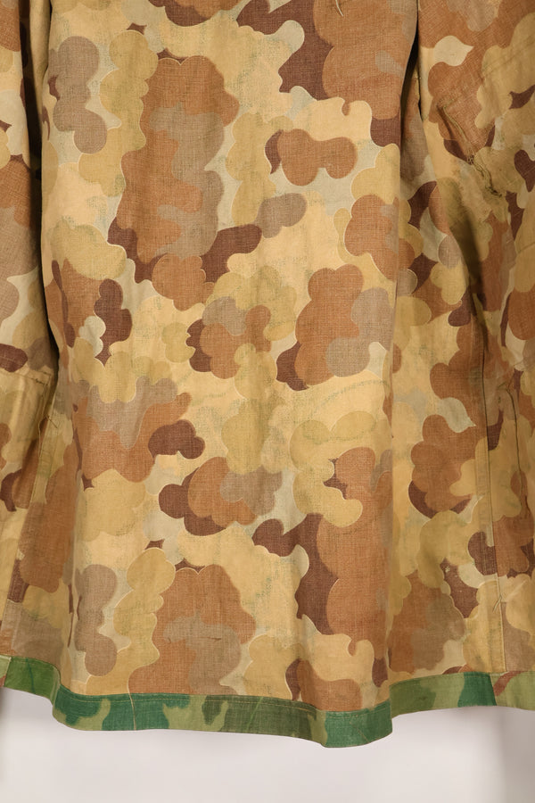 1970's Private Purchase U.S. Marine Corps Mitchell Camouflage Fatigue Jacket by Shelterhalf, used.