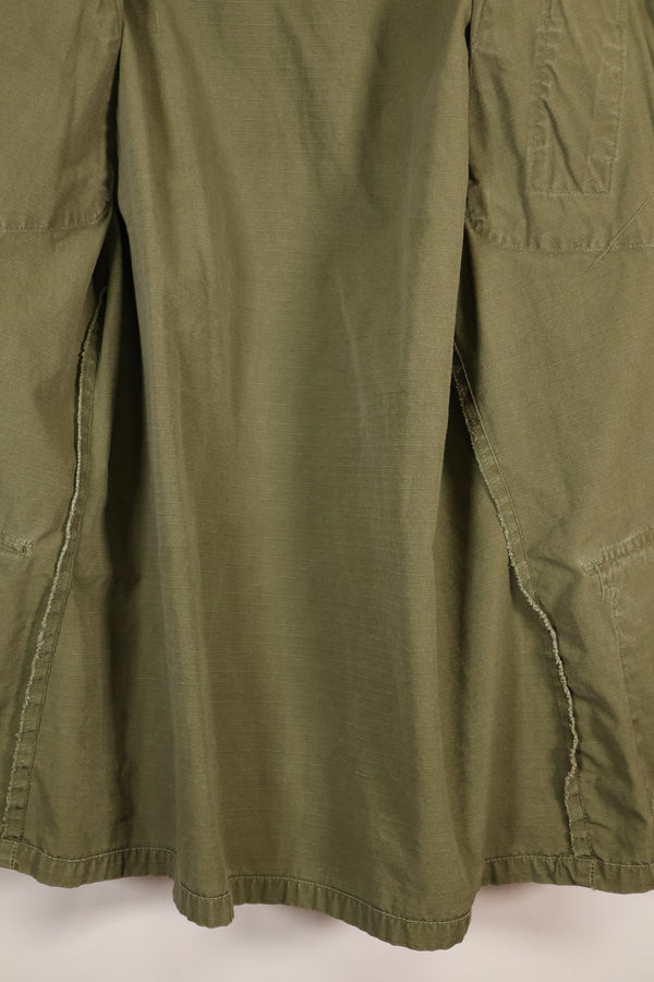 1969 Contract, S-R, U.S. Navy, PBR 4th Model Jungle Fatigue Jacket, Patch Added Later, Used