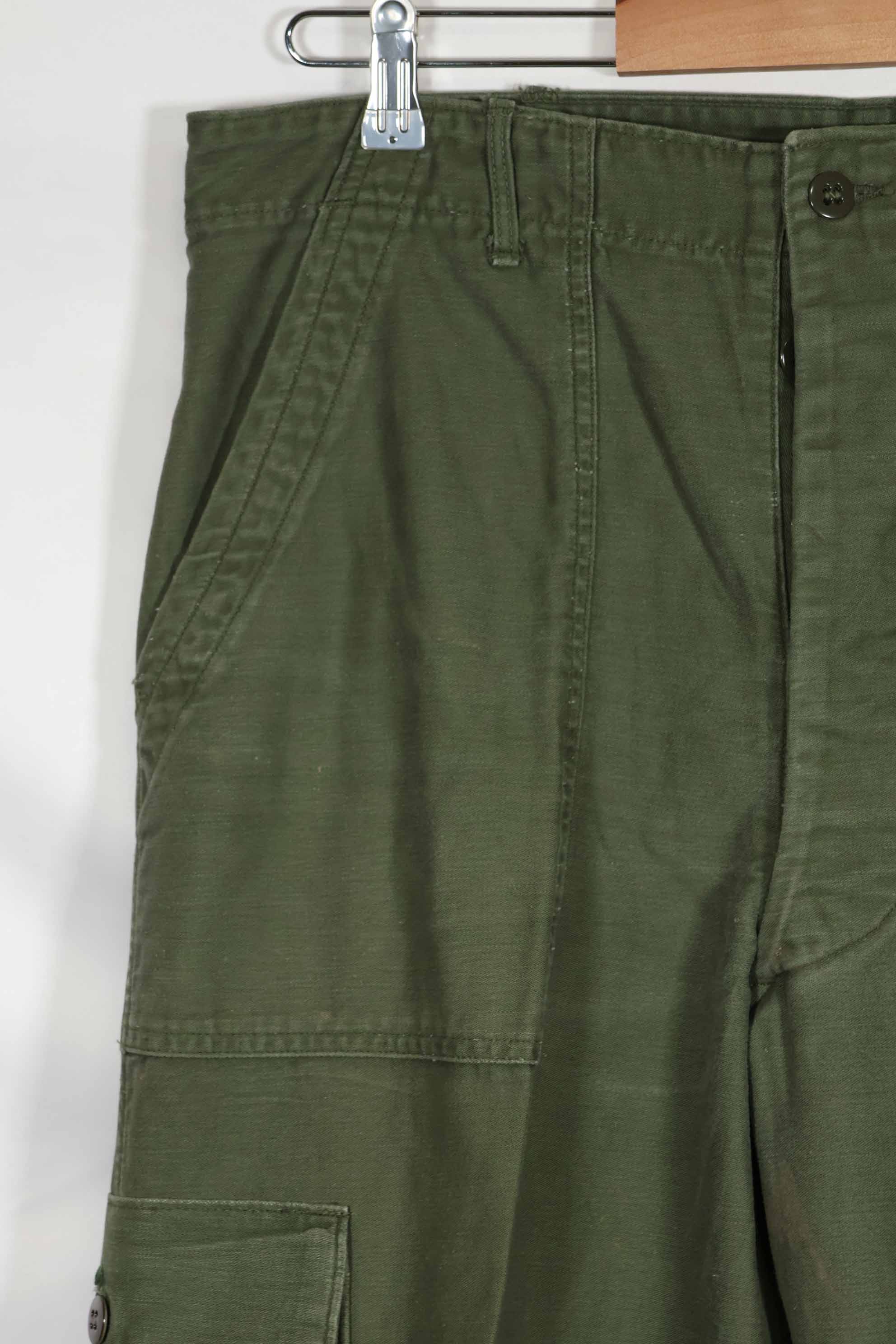 1963 OG-107 Utility Pants Baker Pants Large 82nd Airborne Division Specs Used