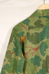 1970's Private Purchase U.S. Marine Corps Mitchell Camouflage Fatigue Jacket by Shelterhalf, used.