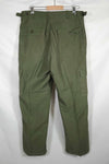 1963 OG-107 Utility Pants Baker Pants Large 82nd Airborne Division Specs Used