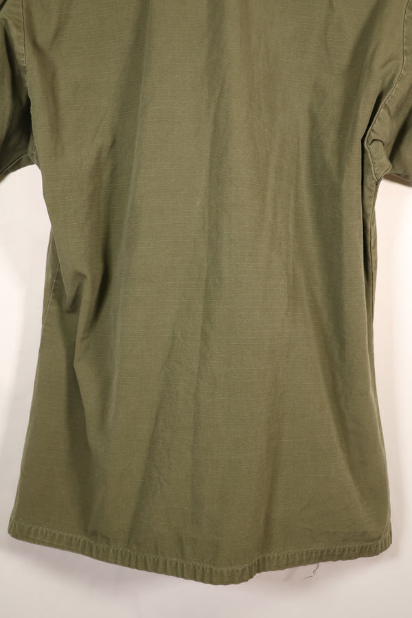 1969 Contract, S-R, U.S. Navy, PBR 4th Model Jungle Fatigue Jacket, Patch Added Later, Used