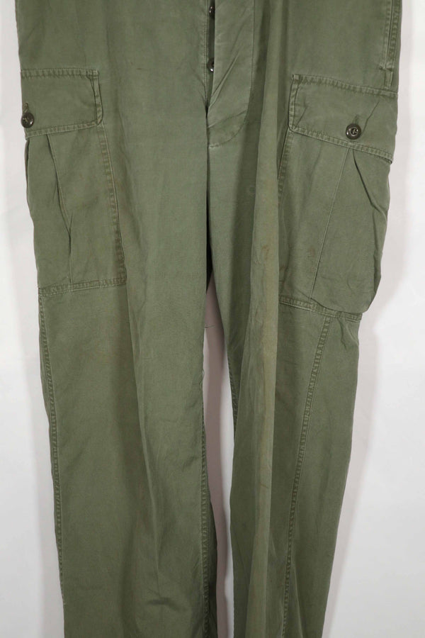 Real 1963 1st Model Jungle Fatigue Pants L-R Used