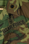 1969 Contract S-S USAF Major ERDL Ripstop Jacket with Tailor Used