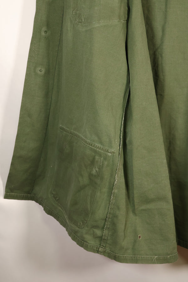 1969 Contract, M-L, 4th Model Jungle Fatigue Jacket, Patches Added Later, Used
