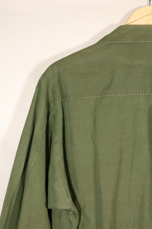 1969 Contract, M-L, 4th Model Jungle Fatigue Jacket, Patches Added Later, Used
