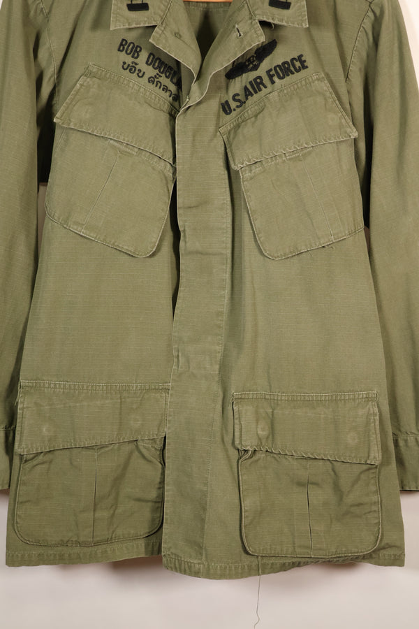 1969 Contract, S-R, USAF, U.S. Air Force, 4th Model Jungle Fatigue Jacket, Used