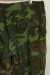 1968 Contract Ripstop ERDL Camouflage Jungle Fatigue Pants M-R Good Condition Used