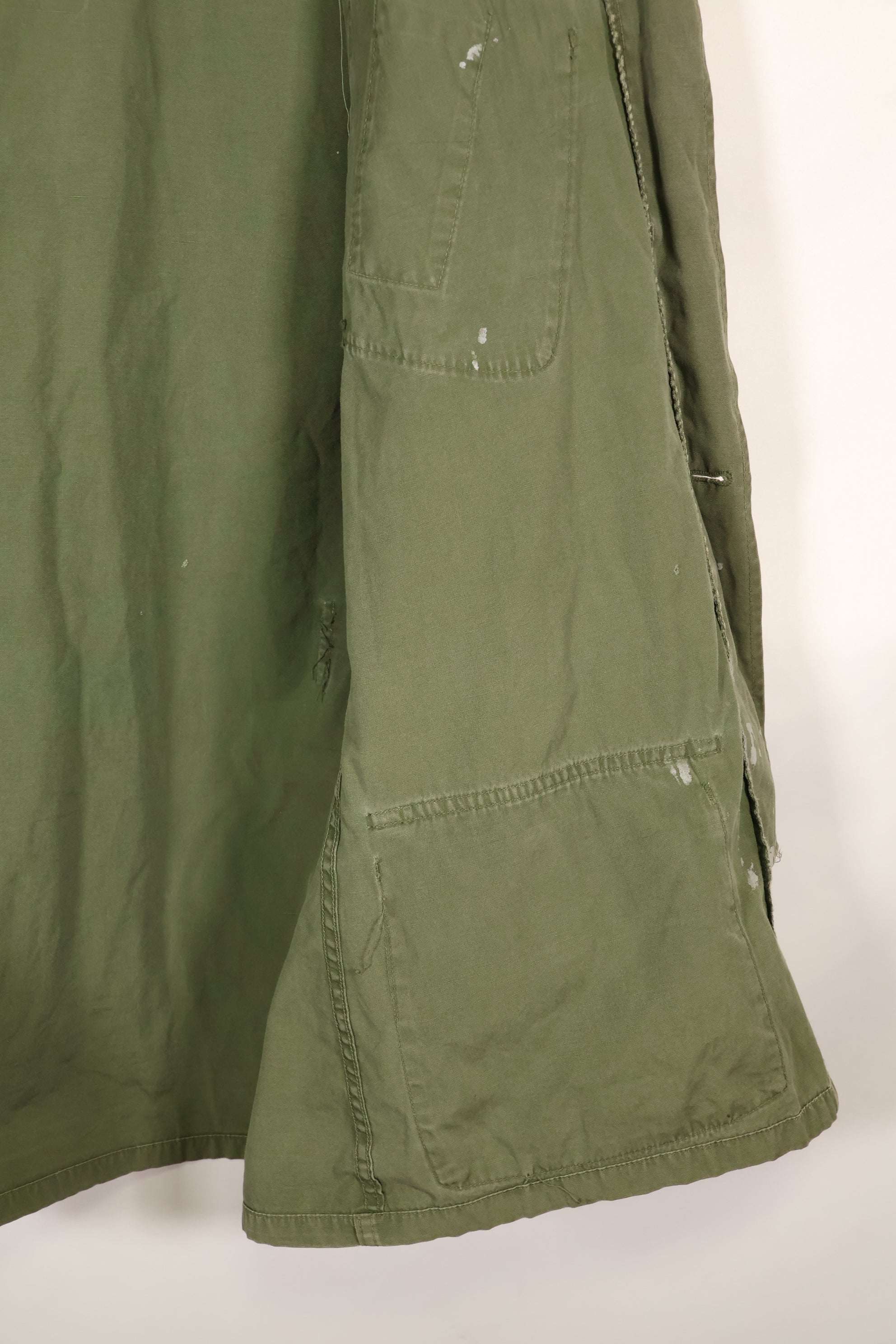 Estimated circa 1965 S-L 2nd Model Jungle Fatigue Jacket 25th Infantry Division, used with patch.