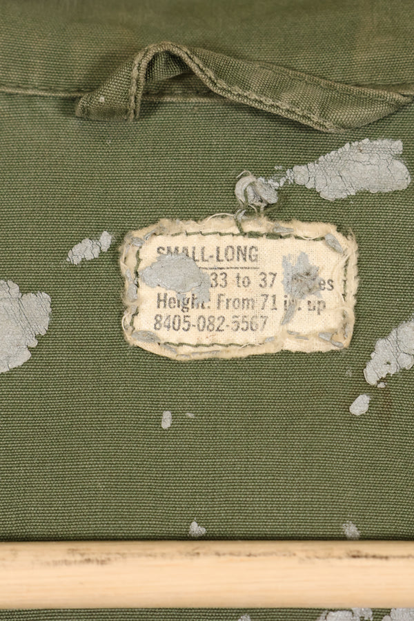 Estimated circa 1965 S-L 2nd Model Jungle Fatigue Jacket 25th Infantry Division, used with patch.