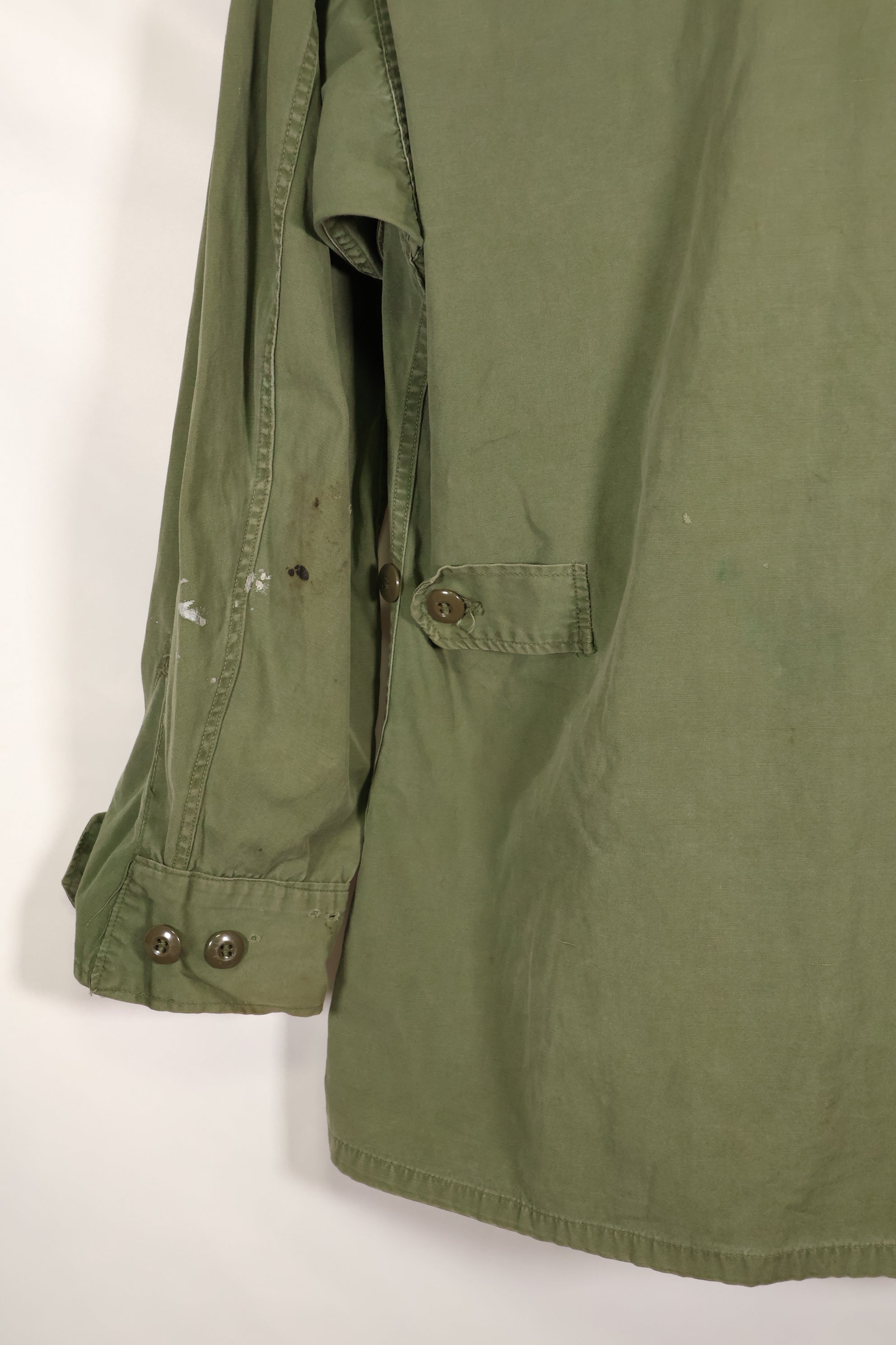Estimated circa 1965 S-L 2nd Model Jungle Fatigue Jacket 25th Infantry Division, used with patch.