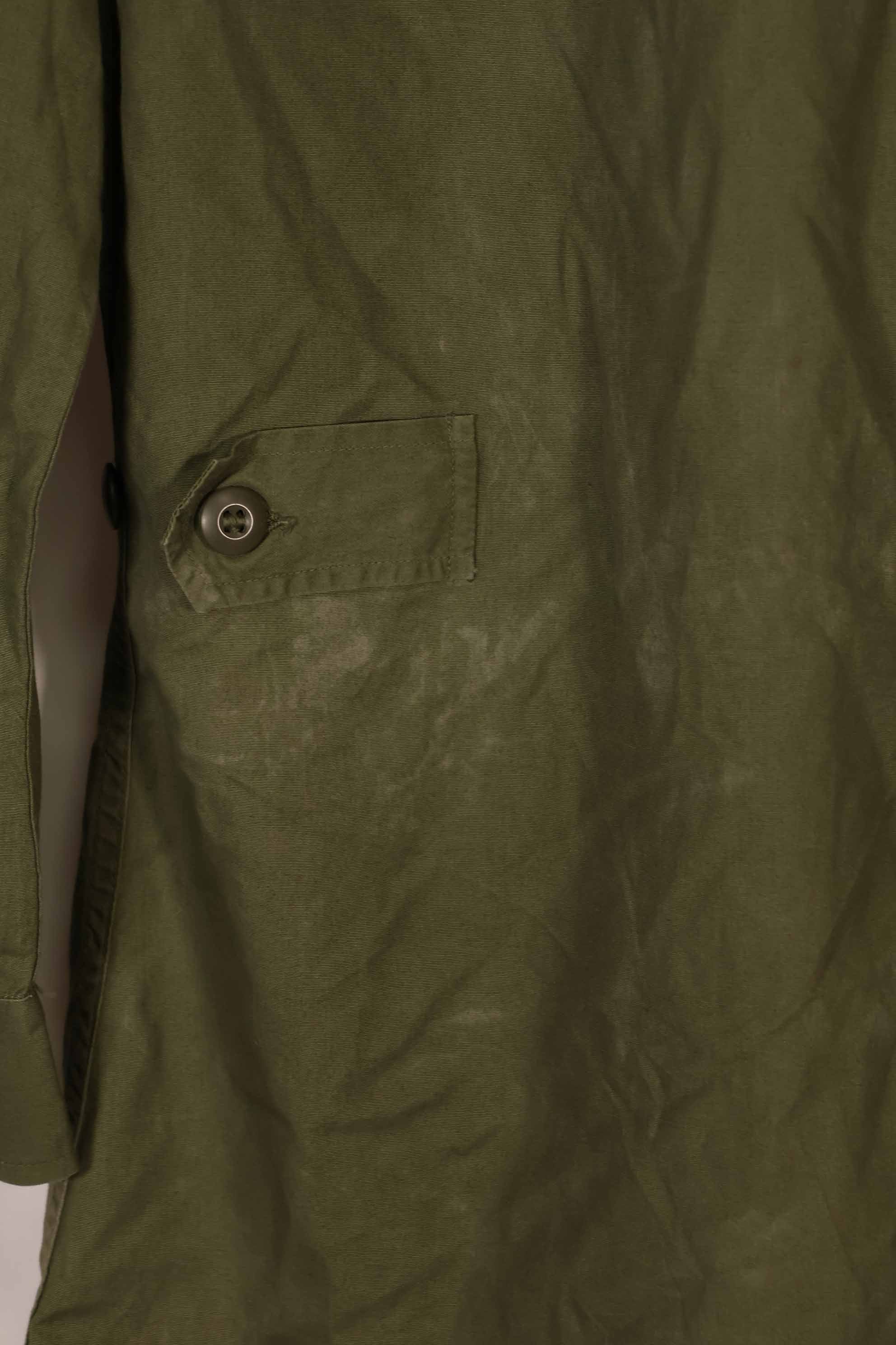 Real 2nd Model Jungle Fatigue Jacket S-R Used, faded, stained.