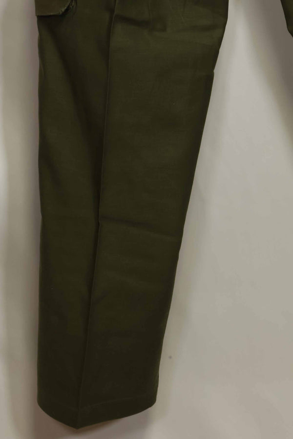 1960s lot OG-107 baker pants, cargo pocket modification, ex-special forces personnel, used, E