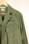 1969 Contract, M-R, 4th Model Jungle Fatigue Jacket, With Aftermarket Patches, Used