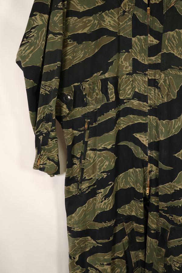 Mid-1960s, Size 46, Okinawa Tiger Pattern, Tiger Stripe Flight Suit, Used