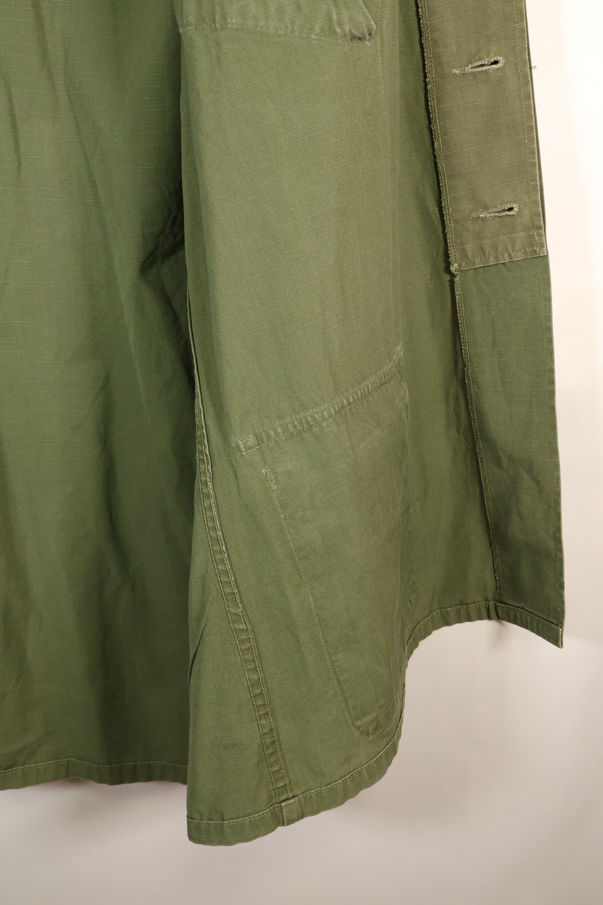 1969 Contract, M-R, 4th Model Jungle Fatigue Jacket, With Aftermarket Patches, Used