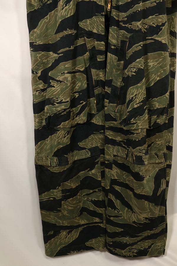 Mid-1960s, Size 46, Okinawa Tiger Pattern, Tiger Stripe Flight Suit, Used