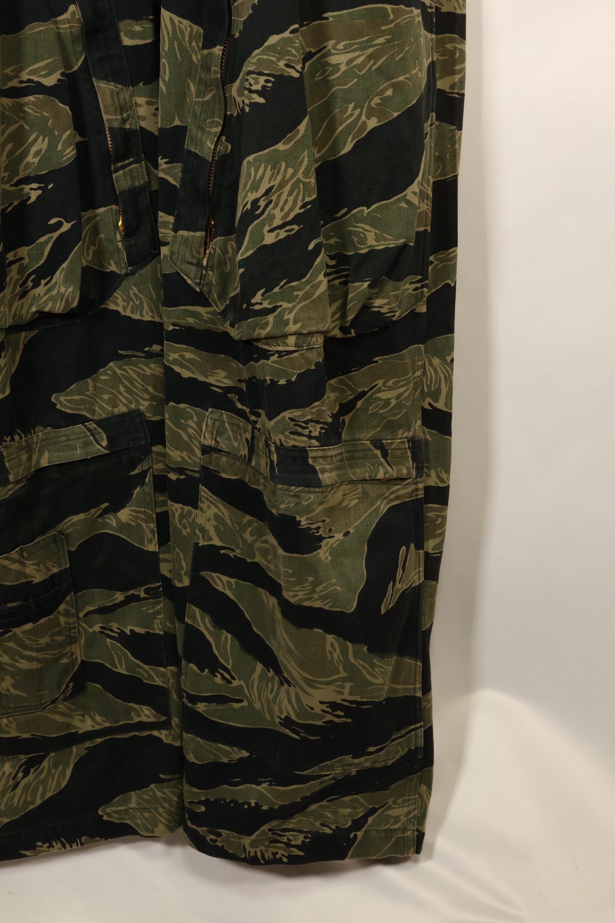 Mid-1960s, Size 46, Okinawa Tiger Pattern, Tiger Stripe Flight Suit, Used