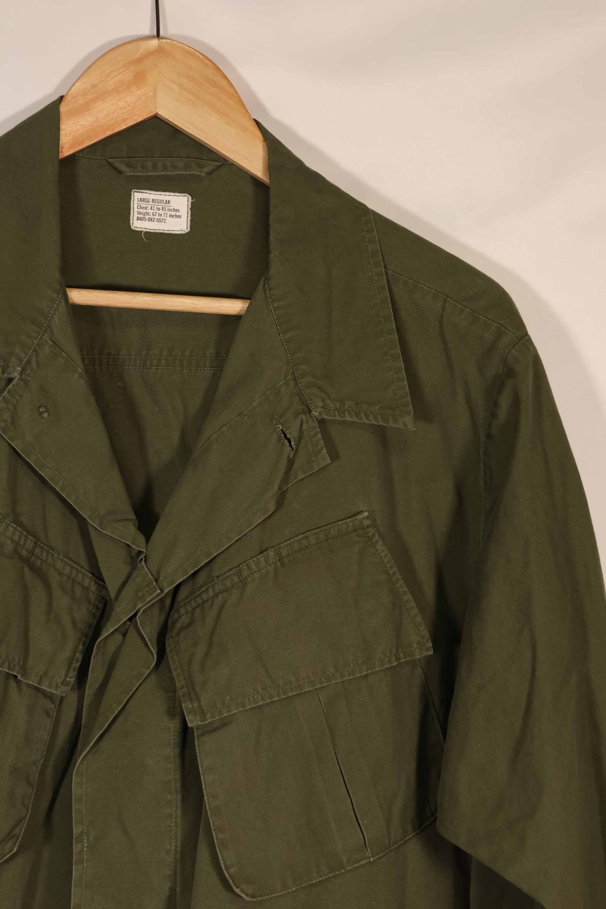 Real 1966-1967 3rd Model Jungle Fatigue Jacket L-R Used