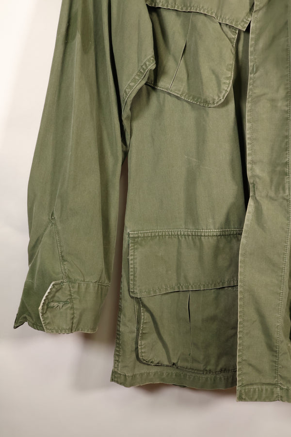 1967 Contract, M-R, U.S. Army, 3rd Model Jungle Fatigue Jacket, with Patches, Used